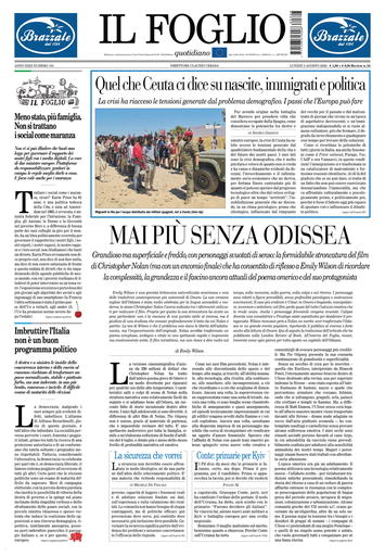 Copertura Il Foglio