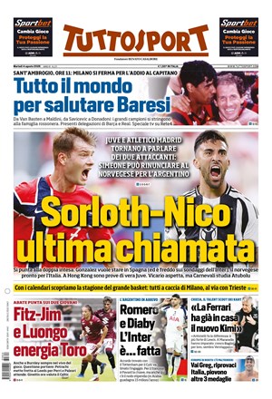 Copertura Tuttosport