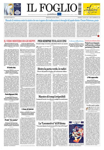 Copertura Il Foglio