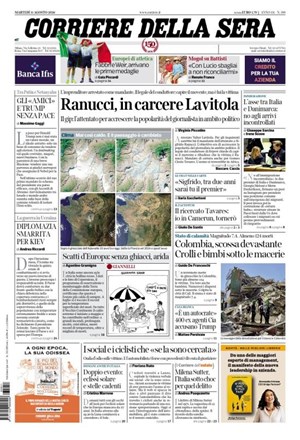 Copertura Corriere della Sera