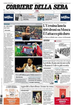Copertura Corriere della Sera