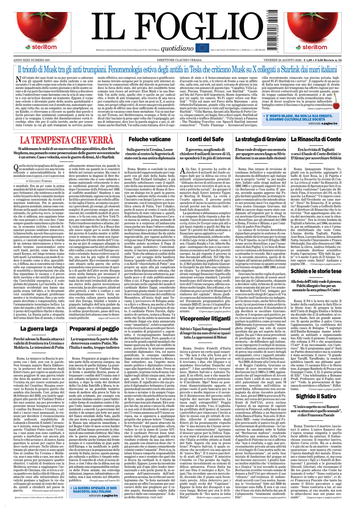 Copertura Il Foglio