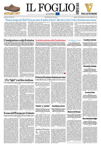 Copertura Il Foglio