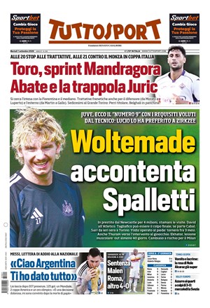 Copertura Tuttosport