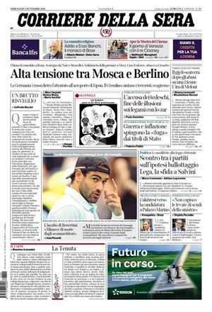 Copertura Corriere della Sera