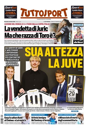 Copertura Tuttosport
