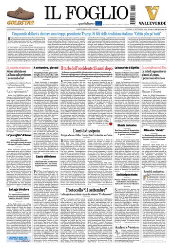 Copertura Il Foglio