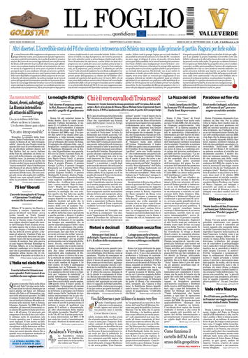 Copertura Il Foglio