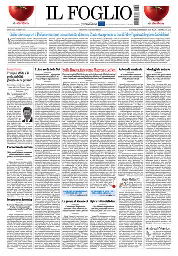 Copertura Il Foglio