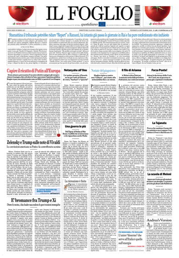 Copertura Il Foglio