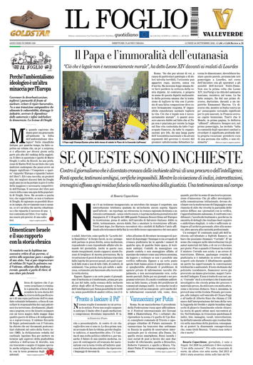 Copertura Il Foglio