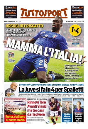 Copertura Tuttosport