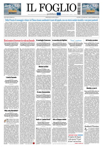 Copertura Il Foglio