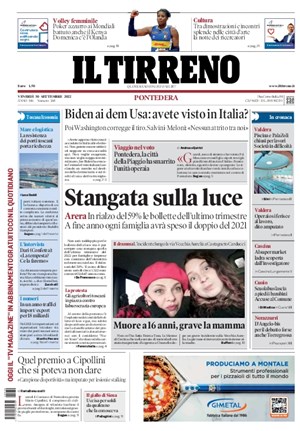 Copertura Il Tirreno