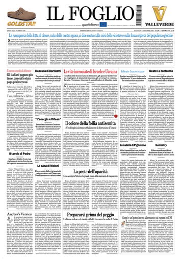 Copertura Il Foglio