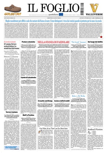 Copertura Il Foglio