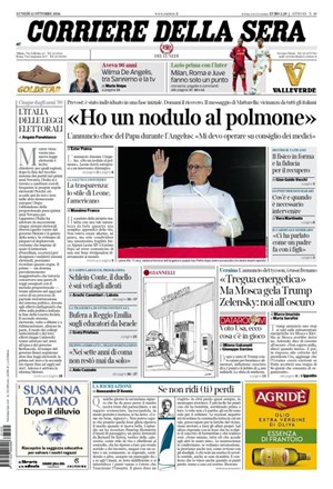 Copertura Corriere della Sera