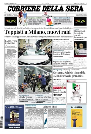 Copertura Corriere della Sera