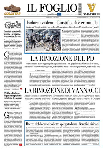 Copertura Il Foglio