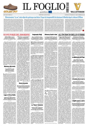 Copertura Il Foglio