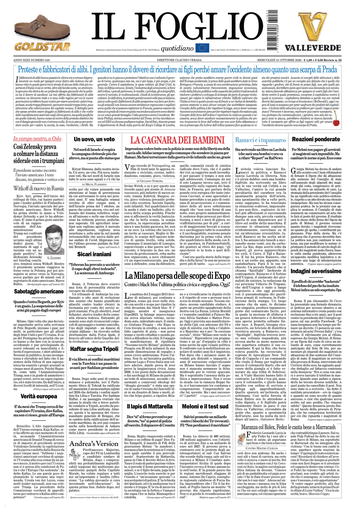 Copertura Il Foglio