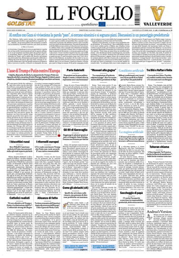 Copertura Il Foglio