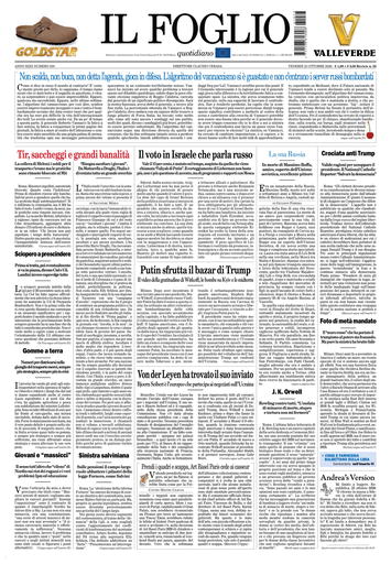 Copertura Il Foglio