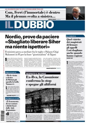 Copertura Il Dubbio