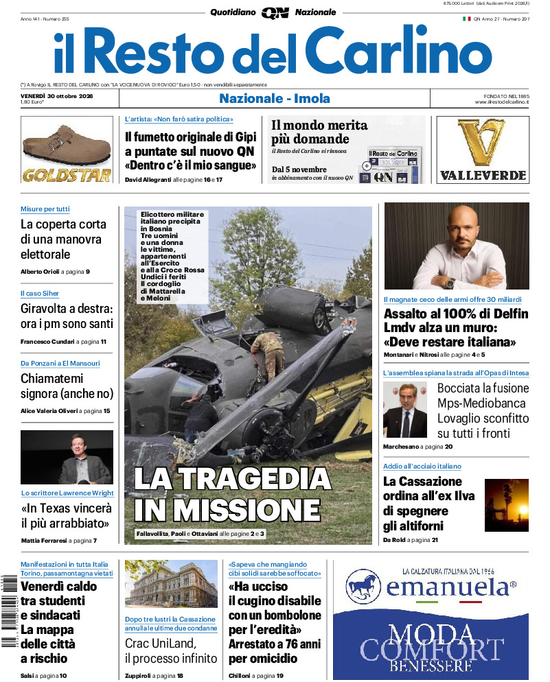 Copertura Il Resto Del Carlino