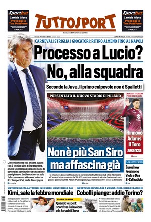Copertura Tuttosport