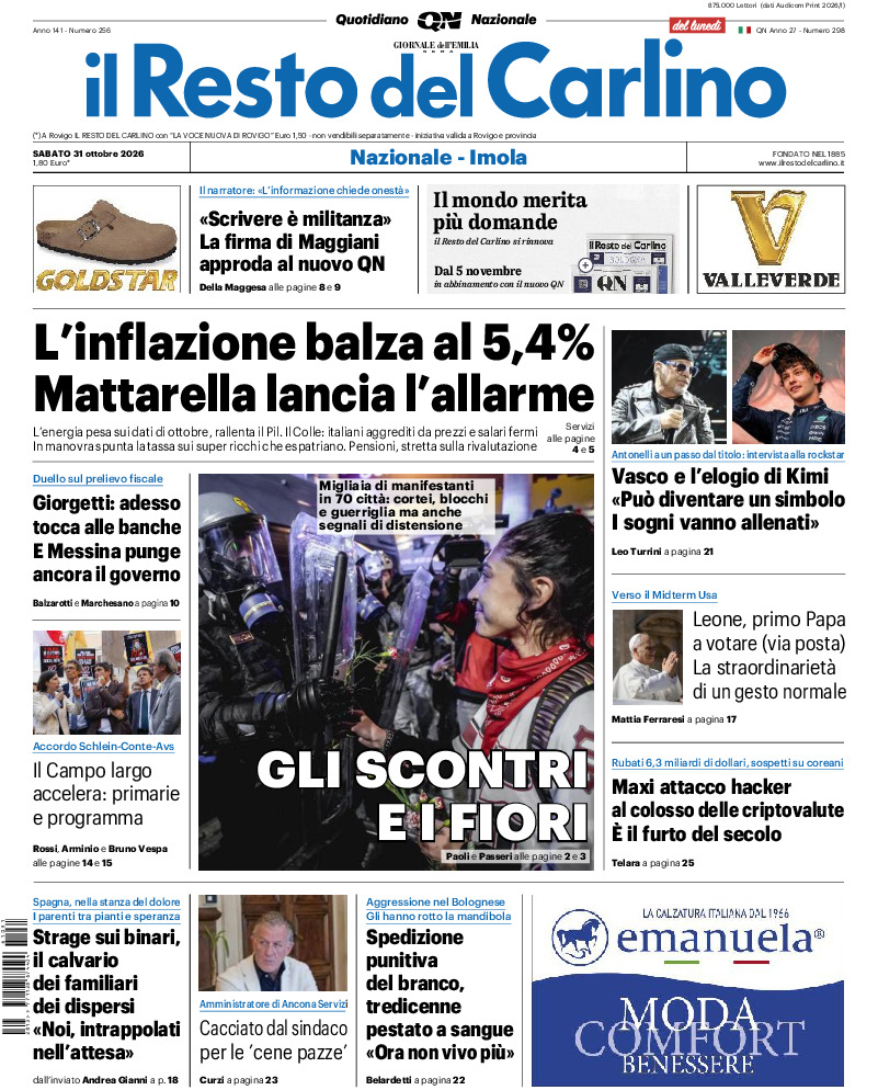 Copertura Il Resto Del Carlino