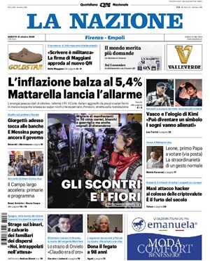 Copertura La Nazione